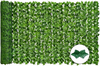 Gard Artificial Verde cu Frunze, 300x100 cm – Intimitate și Natură fără Griji