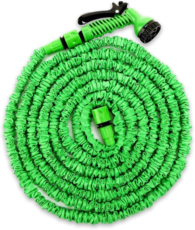 Furtun de Grădină Extensibil 60m + CADOU Pistol de Udat – Set 1+1 GRATIS!
