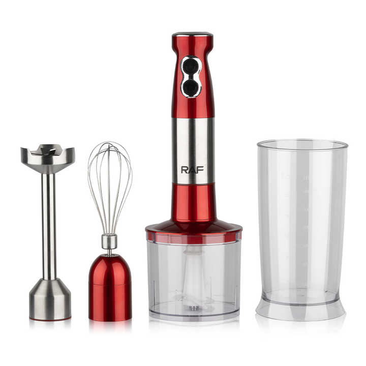 Set Blender de mână 4 în 1 RAF – Putere și versatilitate în bucătăria ta!