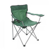 Scaun Pliabil Camping, cu Suport Pahar sau Sticla, 50 x 50 x 80 cm, Verde