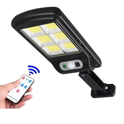 Set 3 x Lampa solara  6 COB LED cu senzor de miscare si unghi de inductie 120 grade
